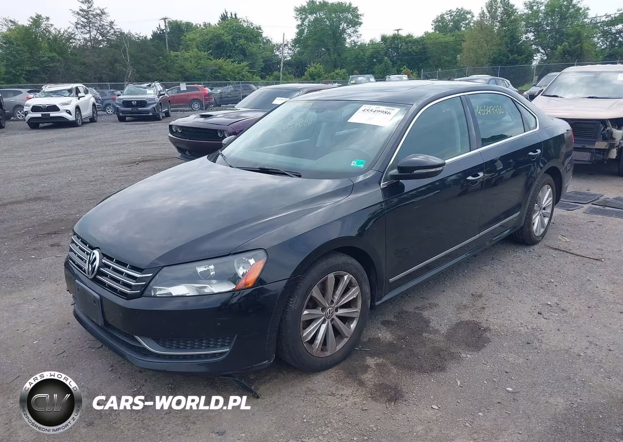 2012 Volkswagen Passat 2.5L Sel VIN:1VWCH7A3XCC026399 - 2