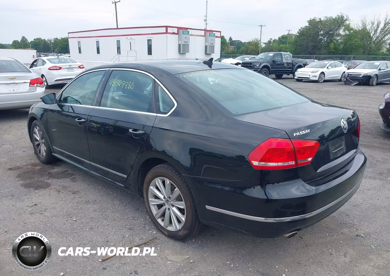 2012 Volkswagen Passat 2.5L Sel VIN:1VWCH7A3XCC026399 - 3