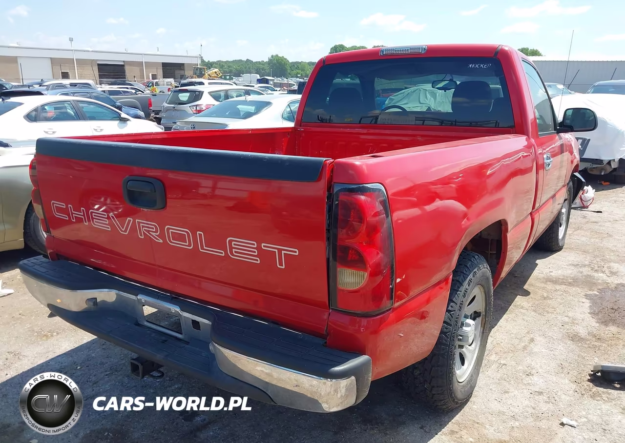 2005 Chevrolet Silverado 1500 Work Truck VIN:1GCEC14X35Z301505 - 4