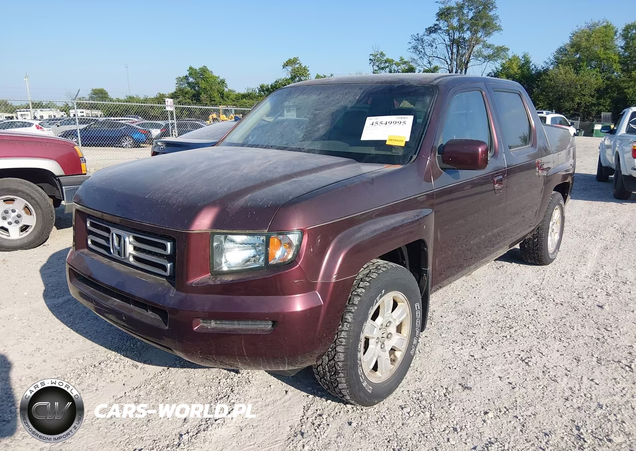 2008 Honda Ridgeline Rts VIN:2HJYK16488H504845 - 2