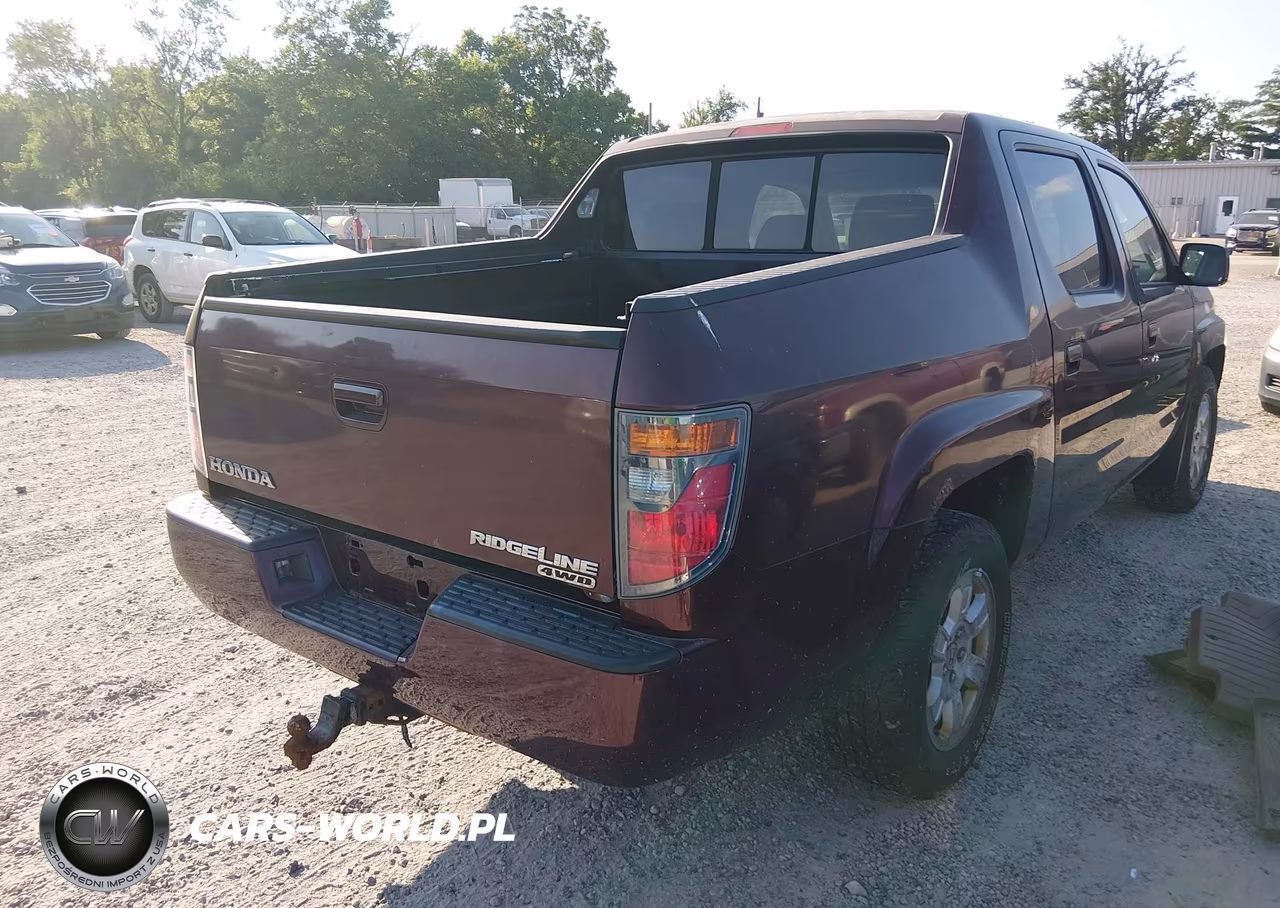 2008 Honda Ridgeline Rts VIN:2HJYK16488H504845 - 4