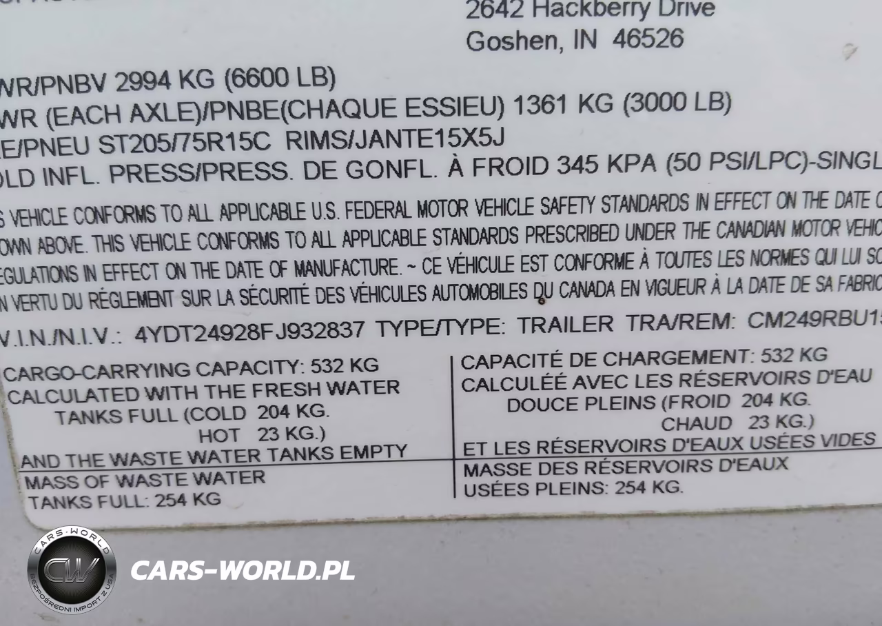 2015 Coleman Other VIN:4YDT24928FJ932837 - 9