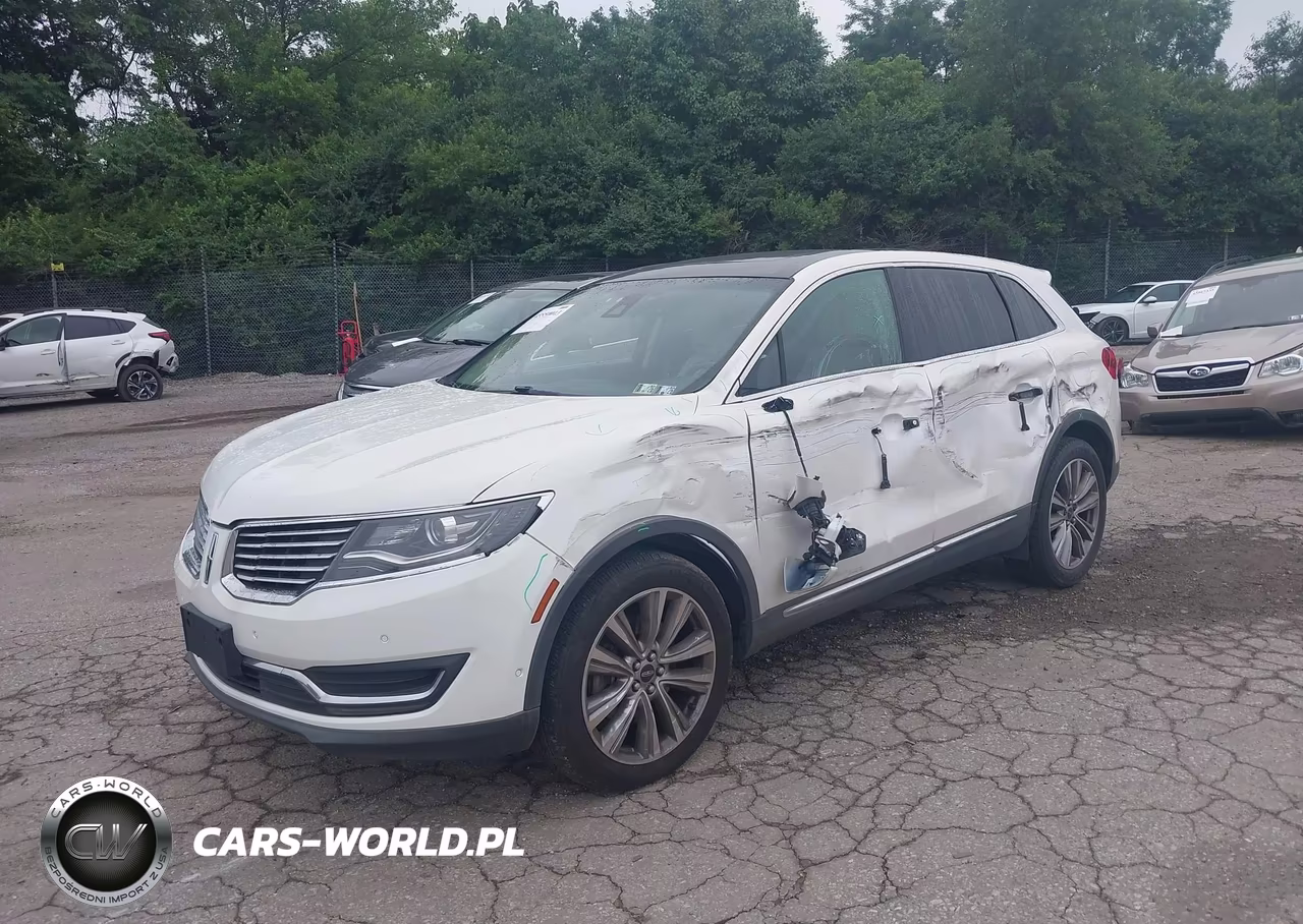 2017 Lincoln Mkx Reserve VIN:2LMPJ8LP5HBL22579 - 2