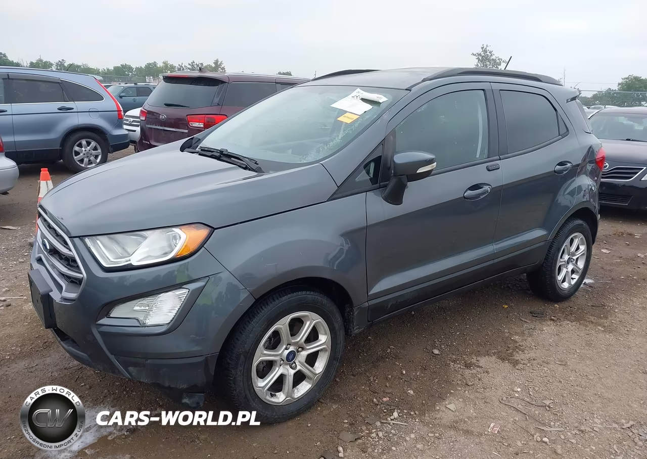 2020 Ford Ecosport Se VIN:MAJ3S2GE8LC327839 - 2