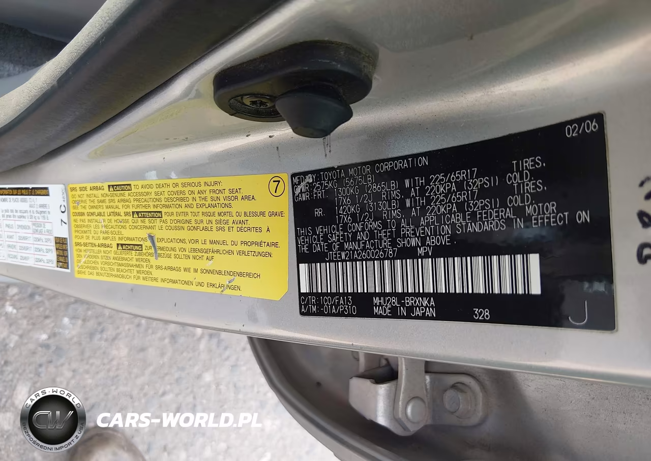 2006 Toyota Highlander Hybrid V6 VIN:JTEEW21A260026787 - 9