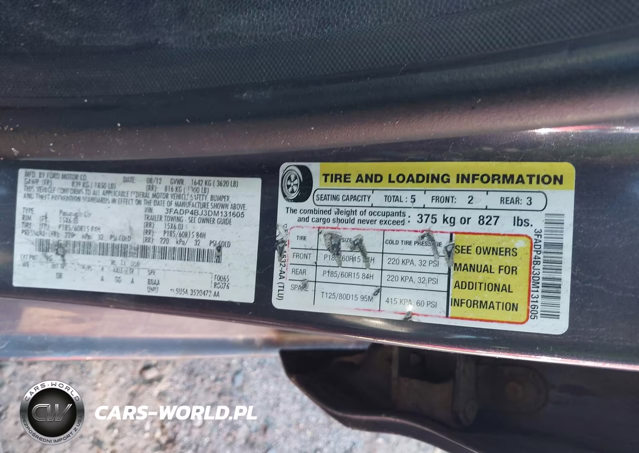 2013 Ford Fiesta Se VIN:3FADP4BJ3DM131605 - 9