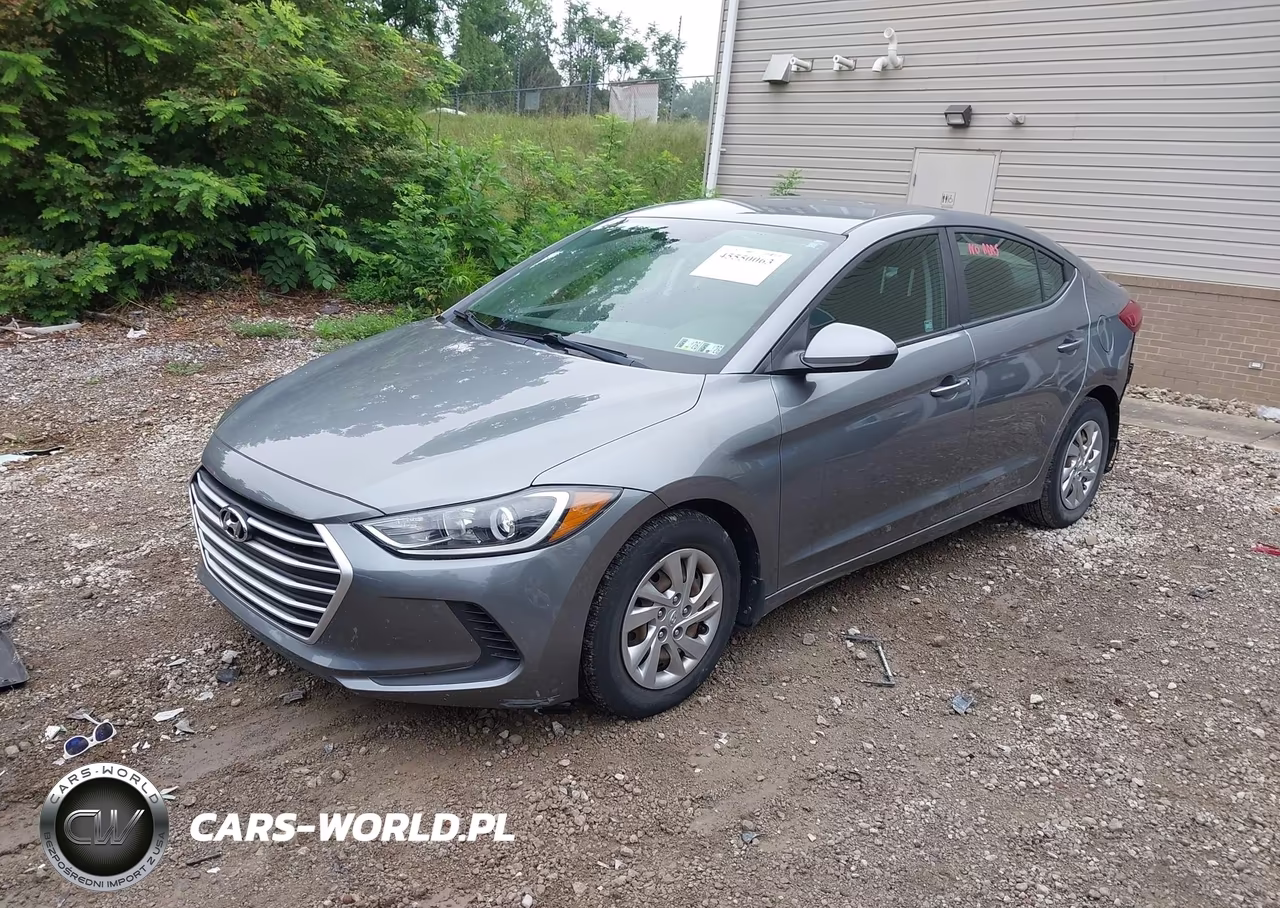 2018 Hyundai Elantra Se VIN:KMHD74LF6JU581806 - 2