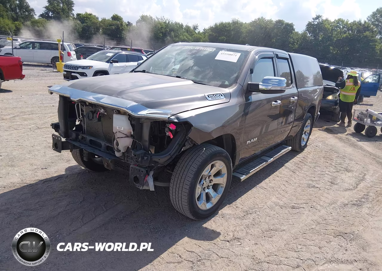 2020 Ram 1500 Big Horn 4X4 6'4 Box VIN:1C6SRFBT7LN222834 - 2