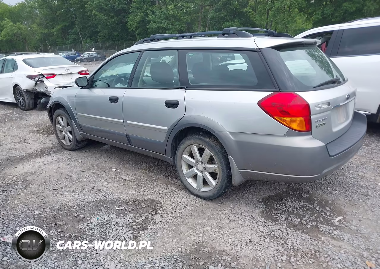 2007 Subaru Outback 2.5I VIN:4S4BP61C177319632 - 3