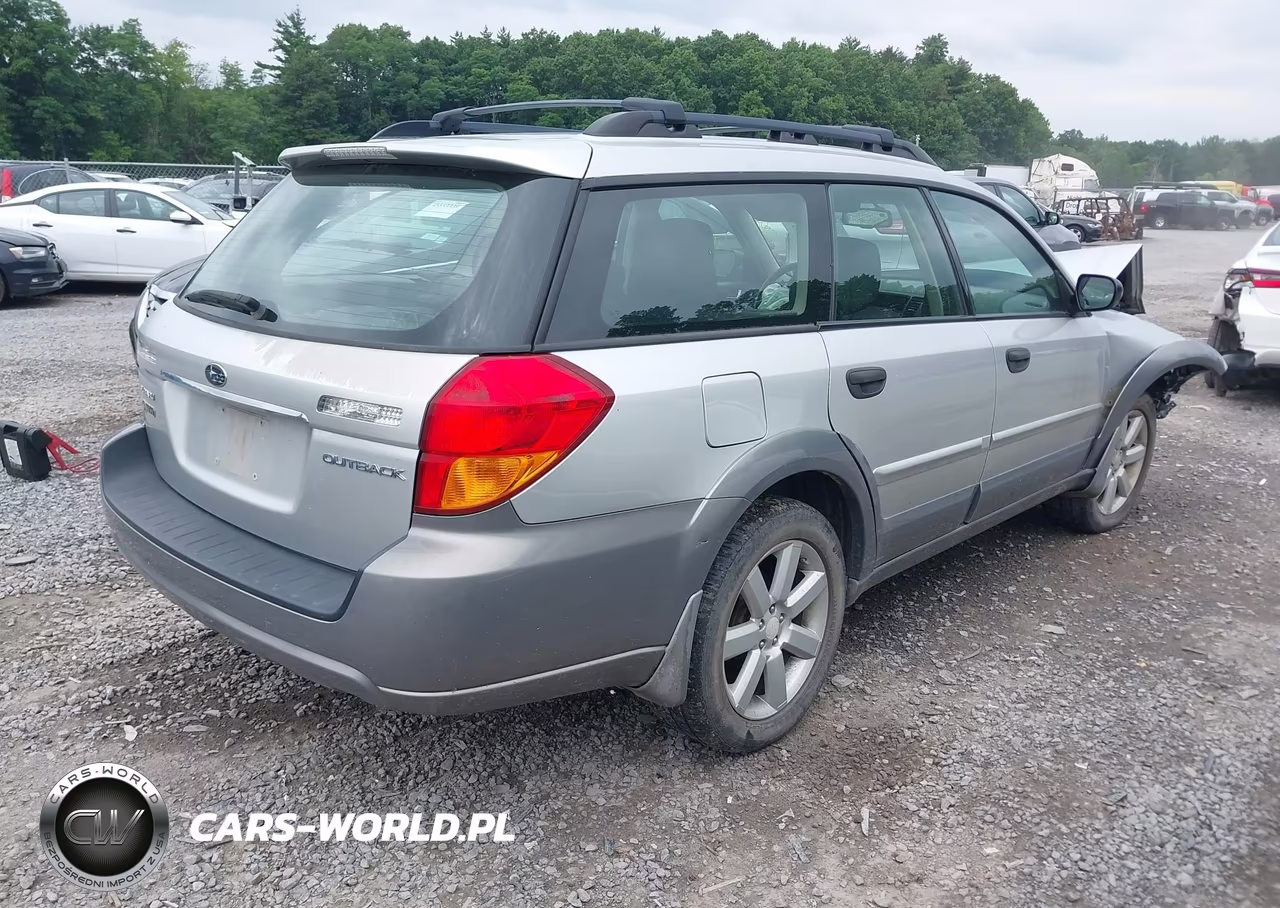 2007 Subaru Outback 2.5I VIN:4S4BP61C177319632 - 4