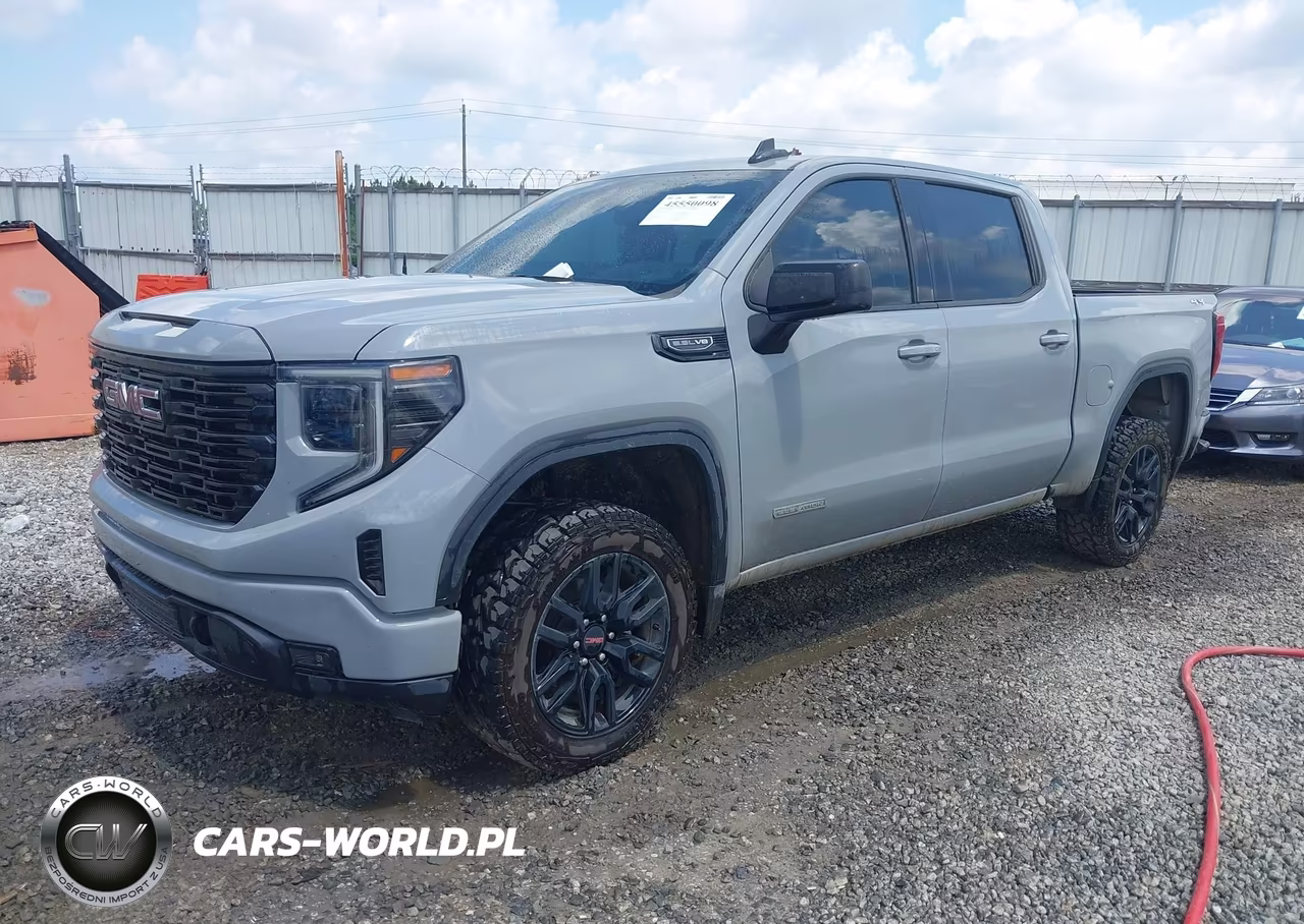 2024 GMC Sierra 1500 4Wd Short Box Elevation With 3Sb VIN:3GTUUCED5RG252192 - 2