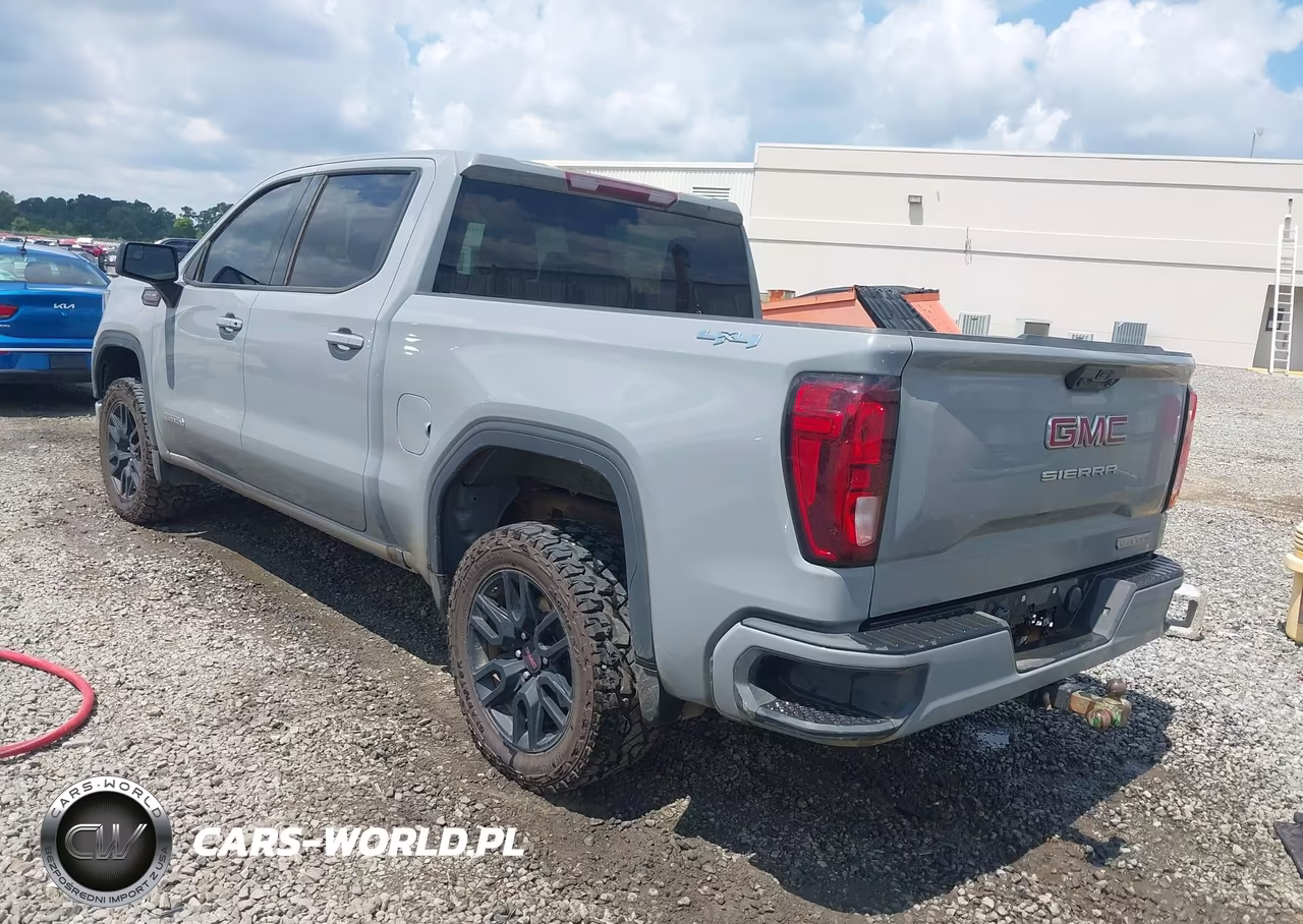 2024 GMC Sierra 1500 4Wd Short Box Elevation With 3Sb VIN:3GTUUCED5RG252192 - 3
