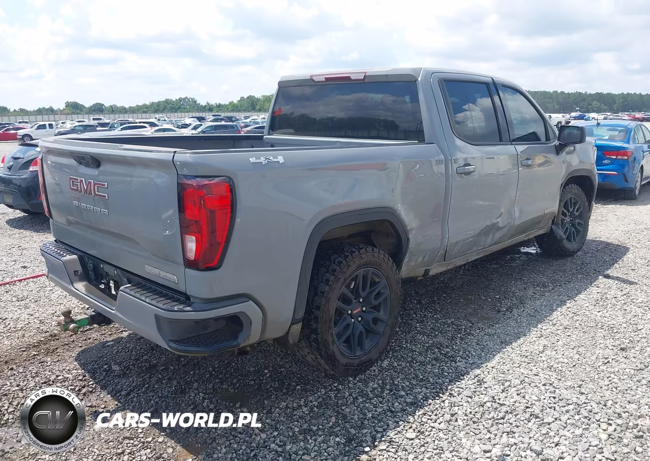 2024 GMC Sierra 1500 4Wd Short Box Elevation With 3Sb VIN:3GTUUCED5RG252192 - 4