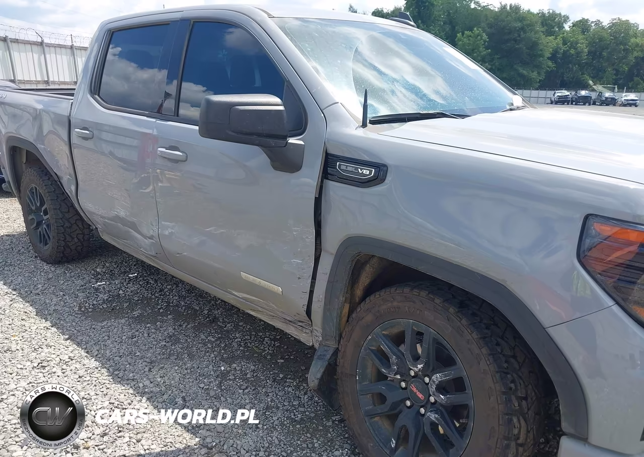 2024 GMC Sierra 1500 4Wd Short Box Elevation With 3Sb VIN:3GTUUCED5RG252192 - 6