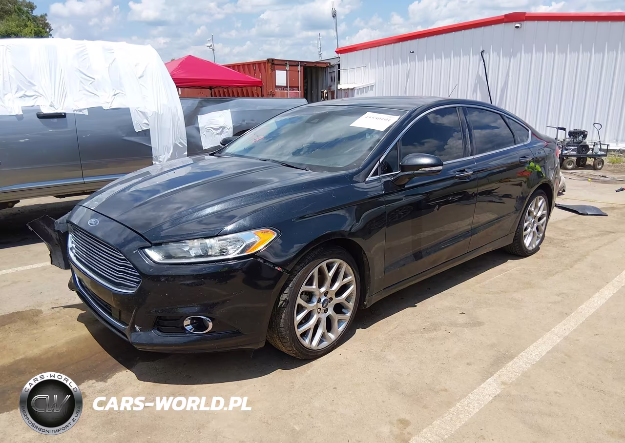 2013 Ford Fusion Titanium VIN:3FA6P0K92DR240552 - 2