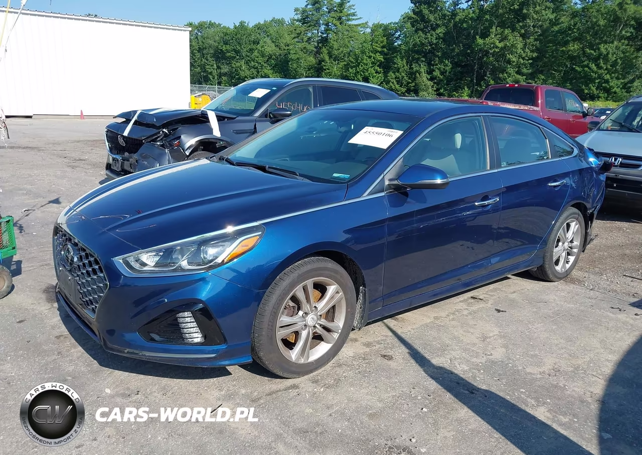 2018 Hyundai Sonata Sel+ VIN:5NPE34AF3JH727970 - 2