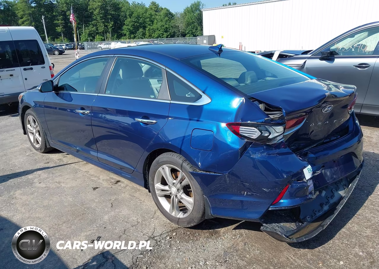 2018 Hyundai Sonata Sel+ VIN:5NPE34AF3JH727970 - 3