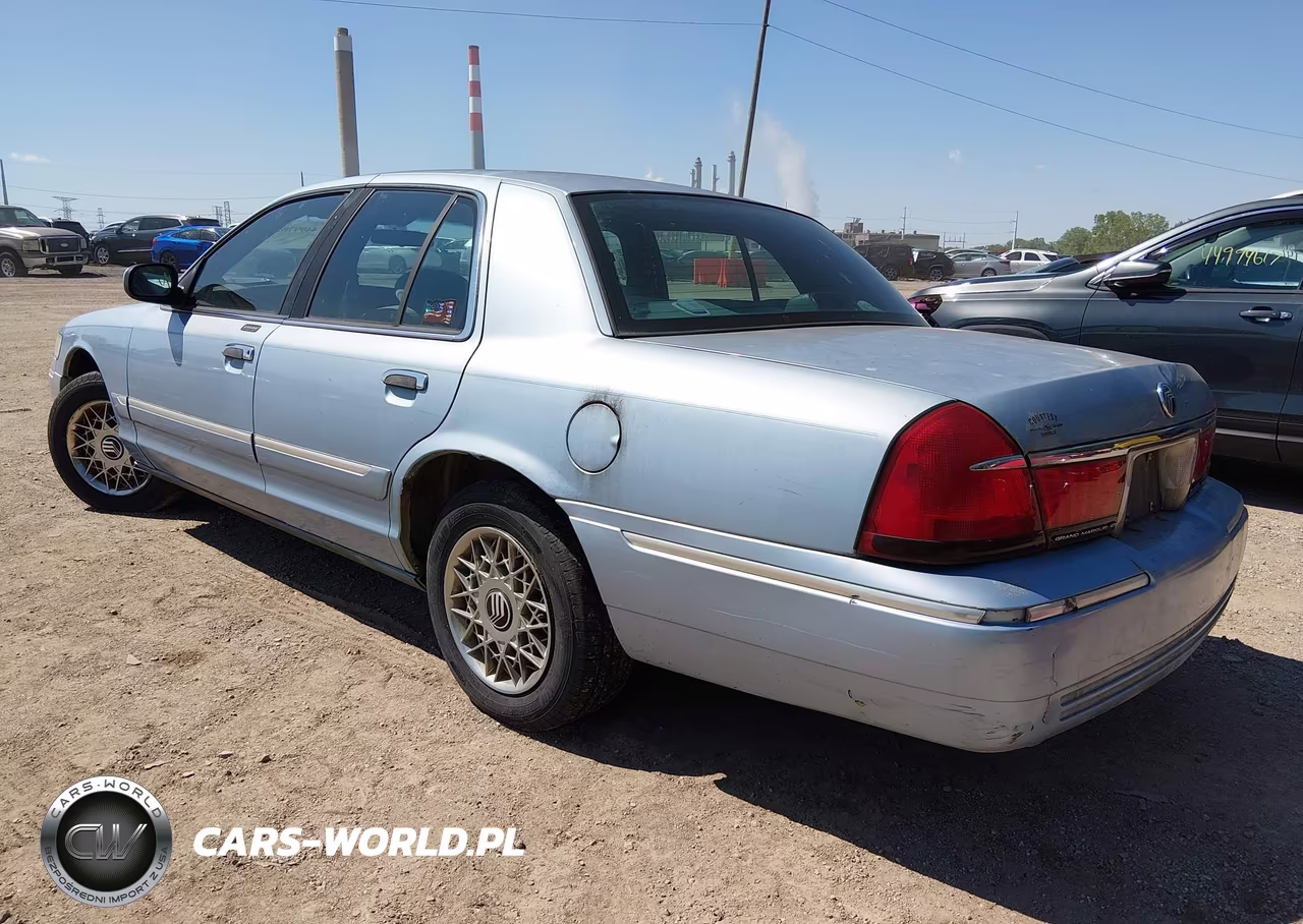 2000 Mercury Grand Marquis Gs VIN:2MEFM74W0YX627167 - 3