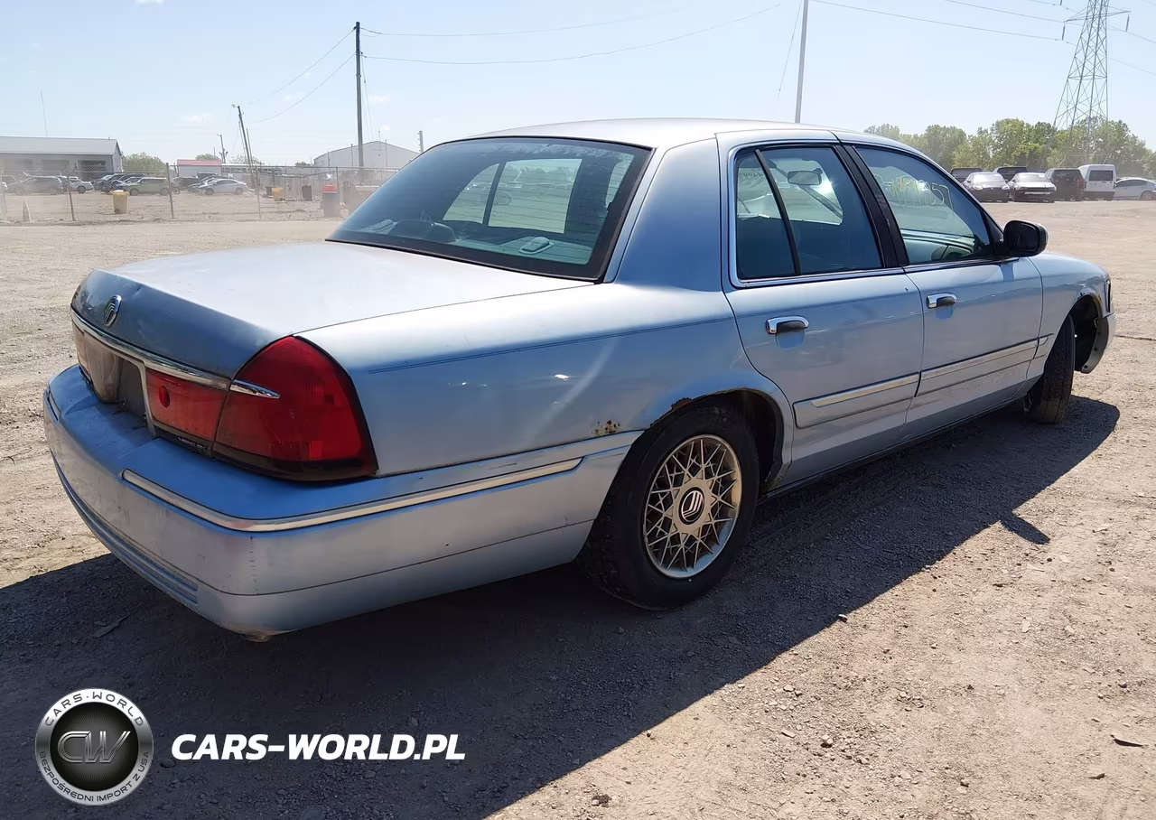 2000 Mercury Grand Marquis Gs VIN:2MEFM74W0YX627167 - 4