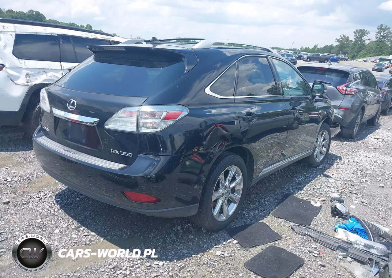 2011 Lexus Rx 350 VIN:2T2ZK1BA8BC063316 - 4
