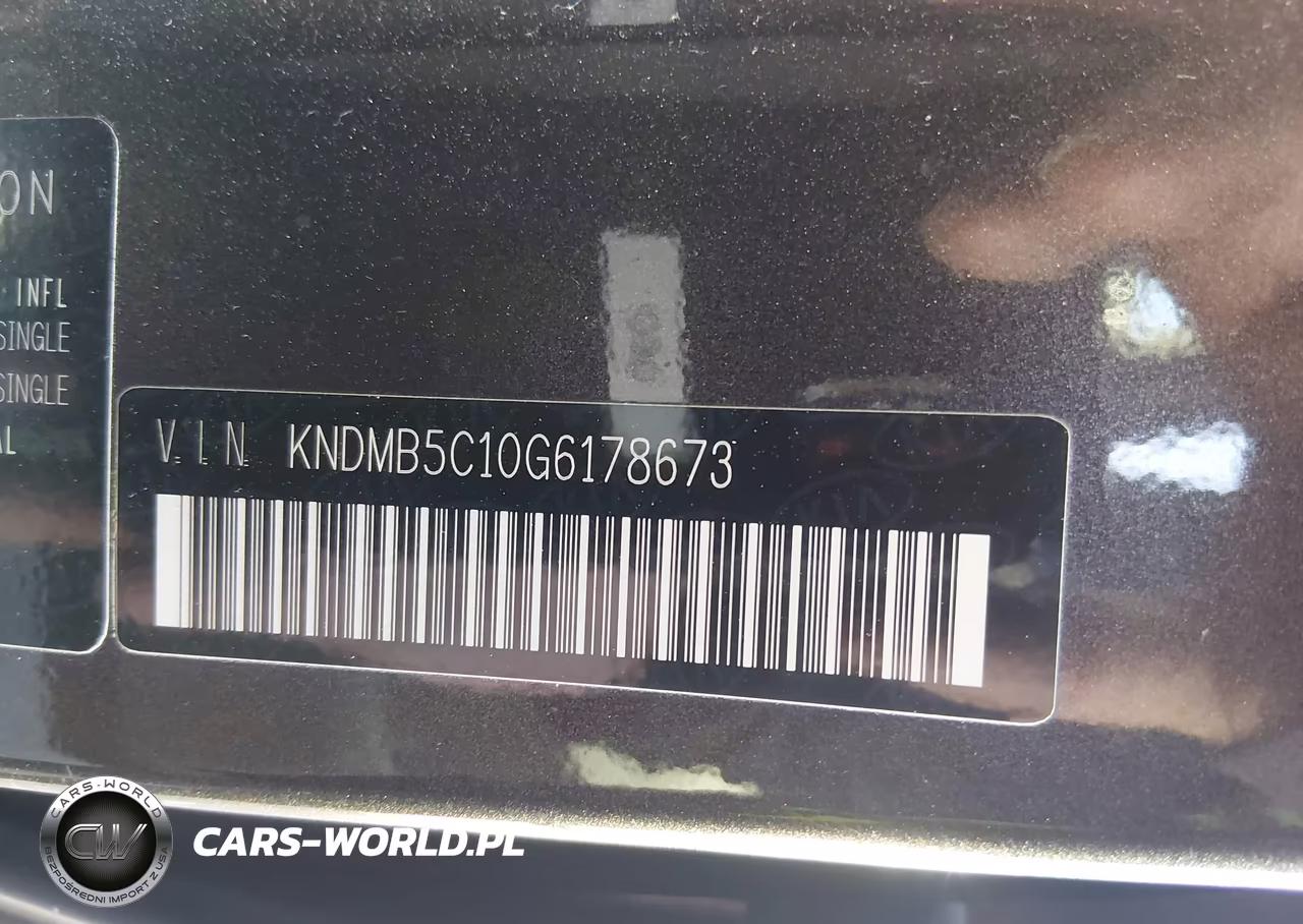 2016 Kia Sedona Lx VIN:KNDMB5C10G6178673 - 9