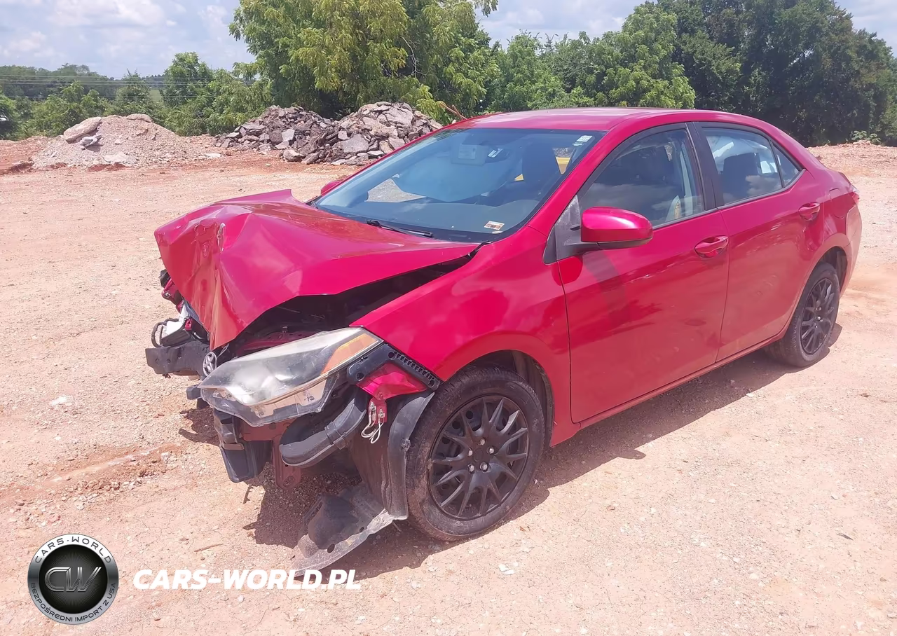 2016 Toyota Corolla Le VIN:5YFBURHE4GP444077 - 2