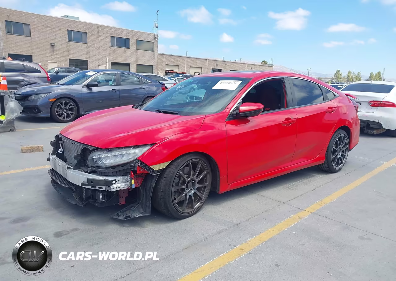 2020 Honda Civic Si Sedan VIN:2HGFC1E50LH706690 - 2