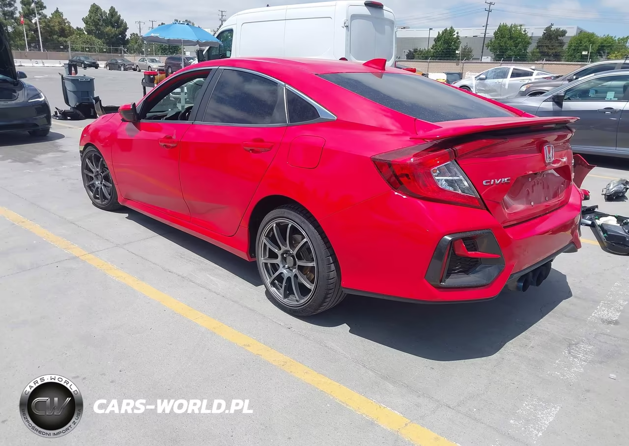 2020 Honda Civic Si Sedan VIN:2HGFC1E50LH706690 - 3