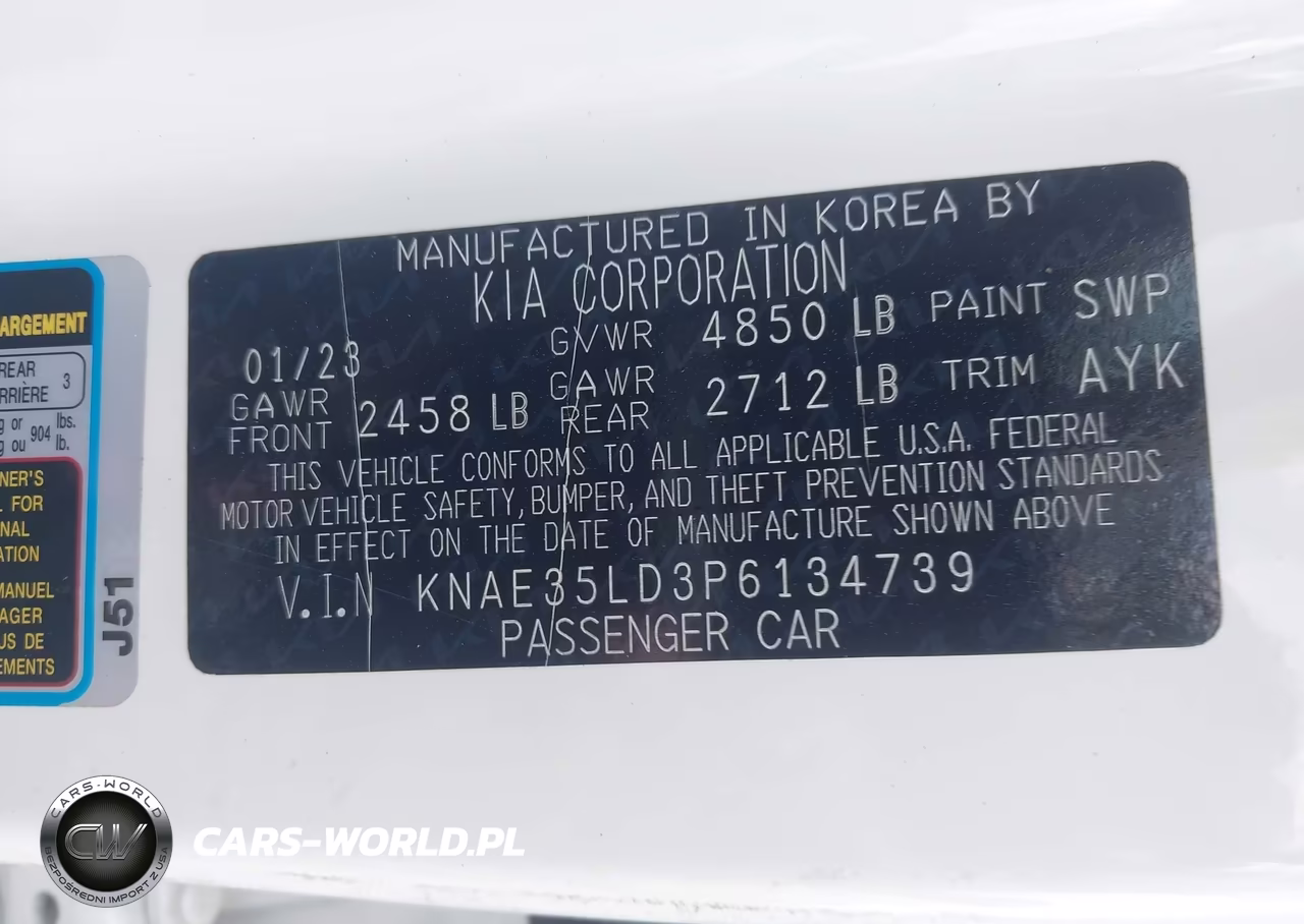 2023 Kia Stinger Gt-Line VIN:KNAE35LD3P6134739 - 9