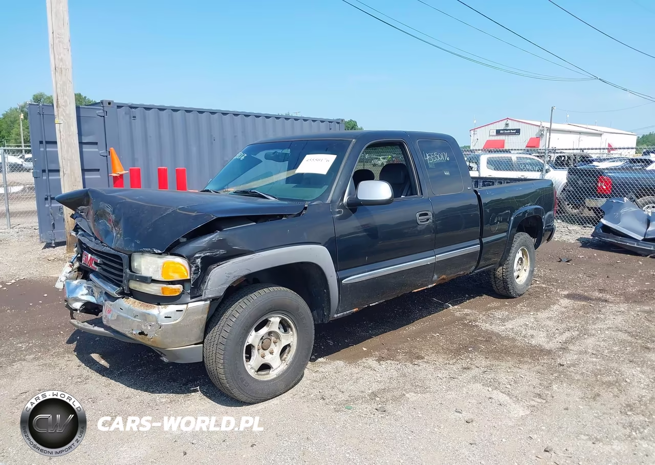 2000 GMC Sierra 1500 Sle VIN:1GTEK19T5YE251470 - 2