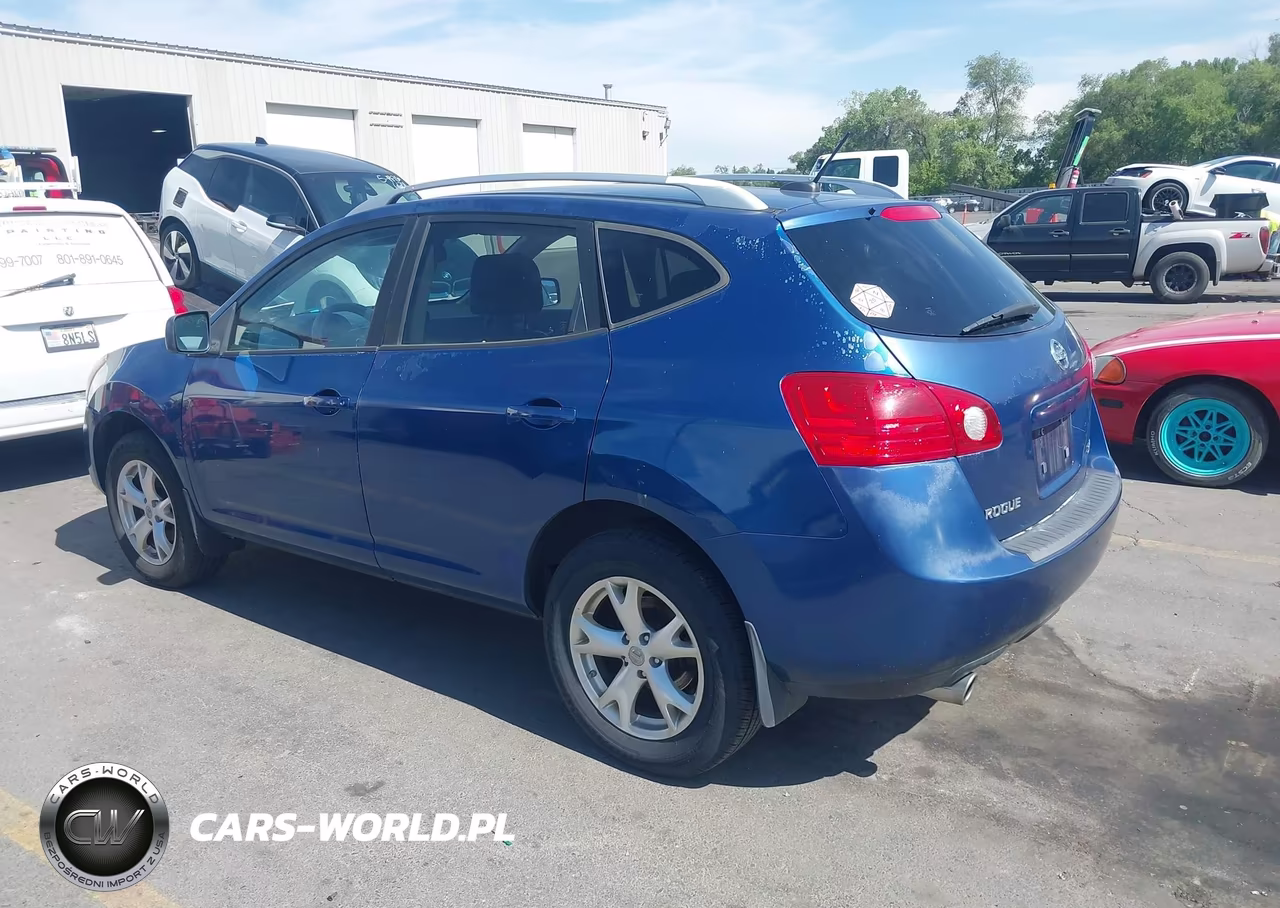 2008 Nissan Rogue Sl VIN:JN8AS58V38W145347 - 3