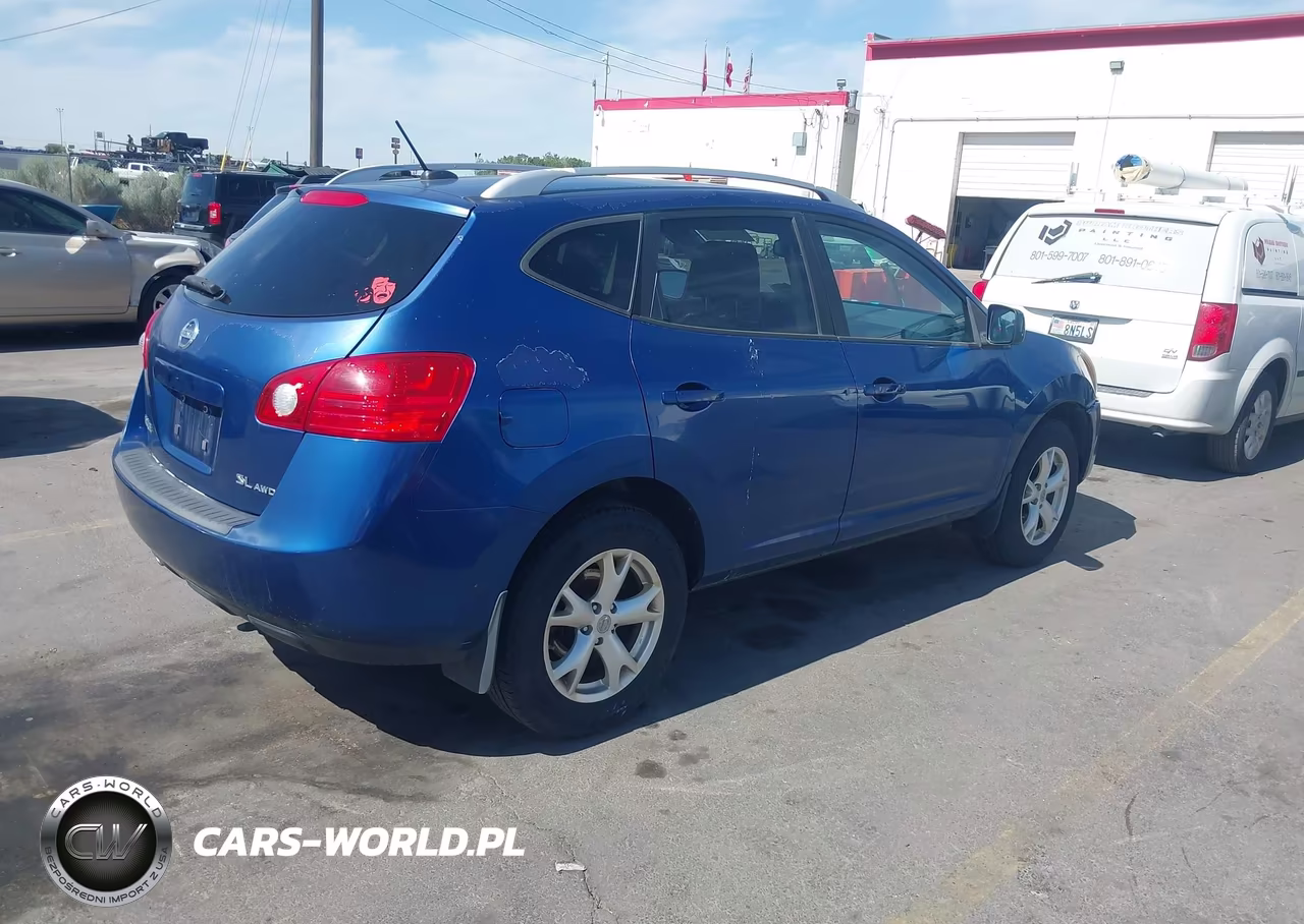 2008 Nissan Rogue Sl VIN:JN8AS58V38W145347 - 4