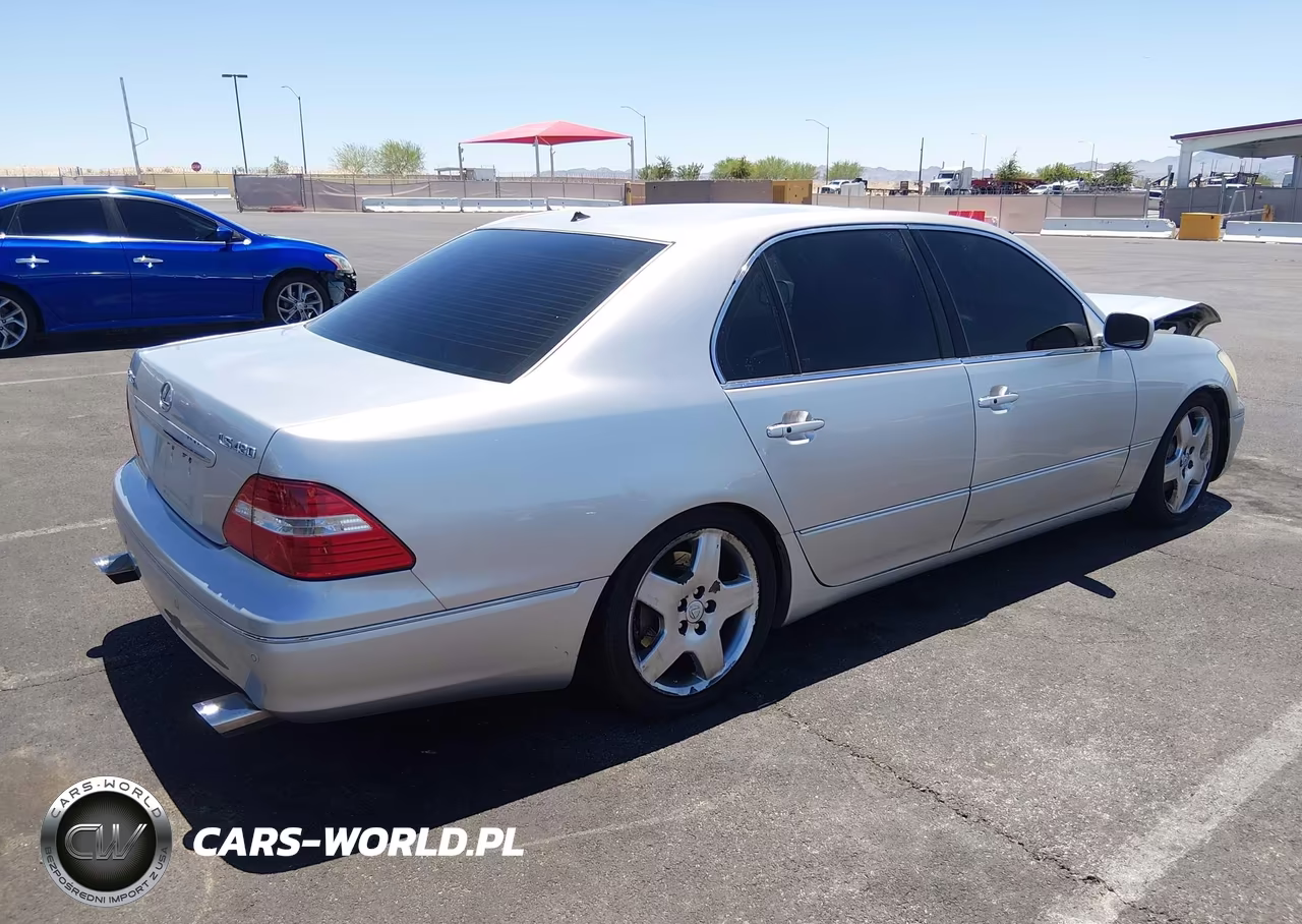 2005 Lexus Ls 430 VIN:JTHBN36F255005023 - 4