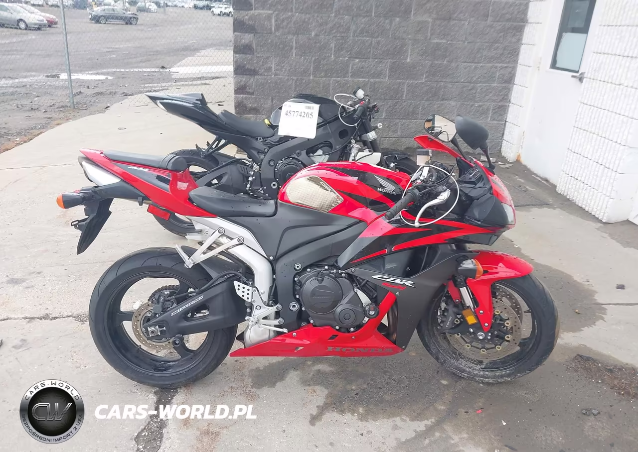 2008 Honda Cbr600 Rr VIN:JH2PC40048M103754 - 12