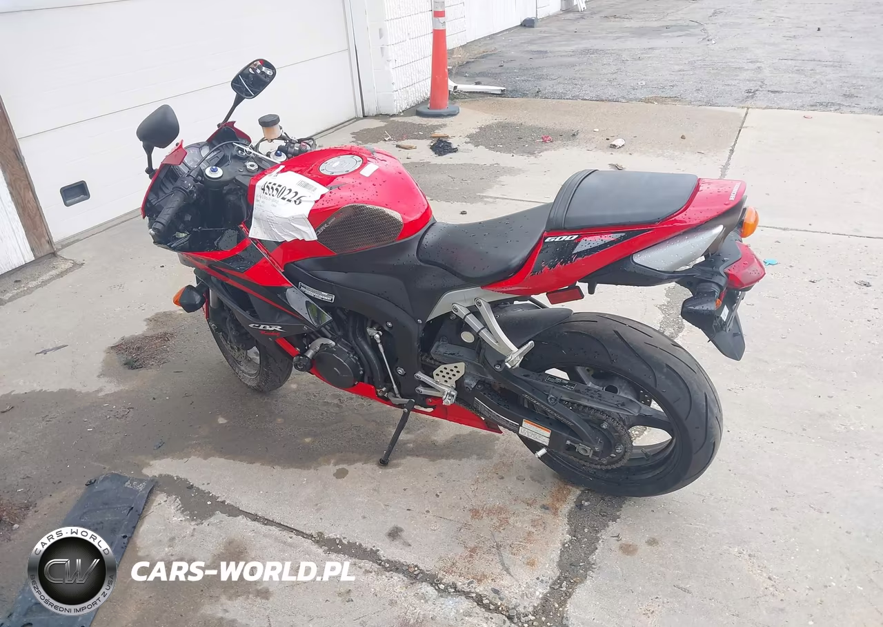 2008 Honda Cbr600 Rr VIN:JH2PC40048M103754 - 13