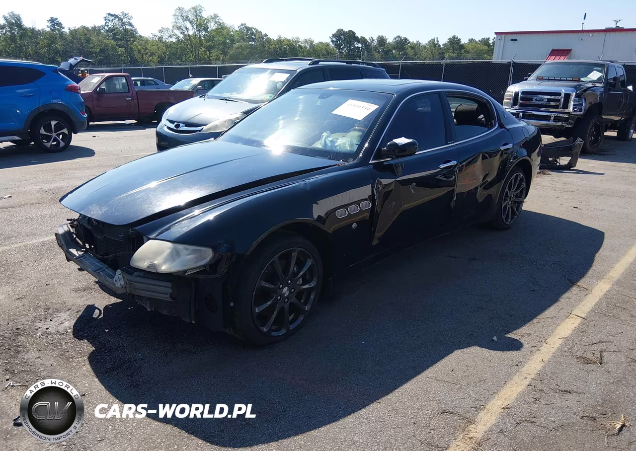 2008 Maserati Quattroporte Base Automatic-Executive Gt Automatic-Sport Gt S Automatic VIN:ZAMFE39A380038354 - 2