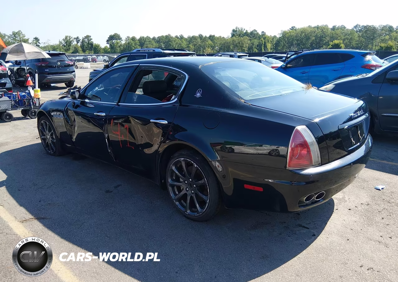 2008 Maserati Quattroporte Base Automatic-Executive Gt Automatic-Sport Gt S Automatic VIN:ZAMFE39A380038354 - 3