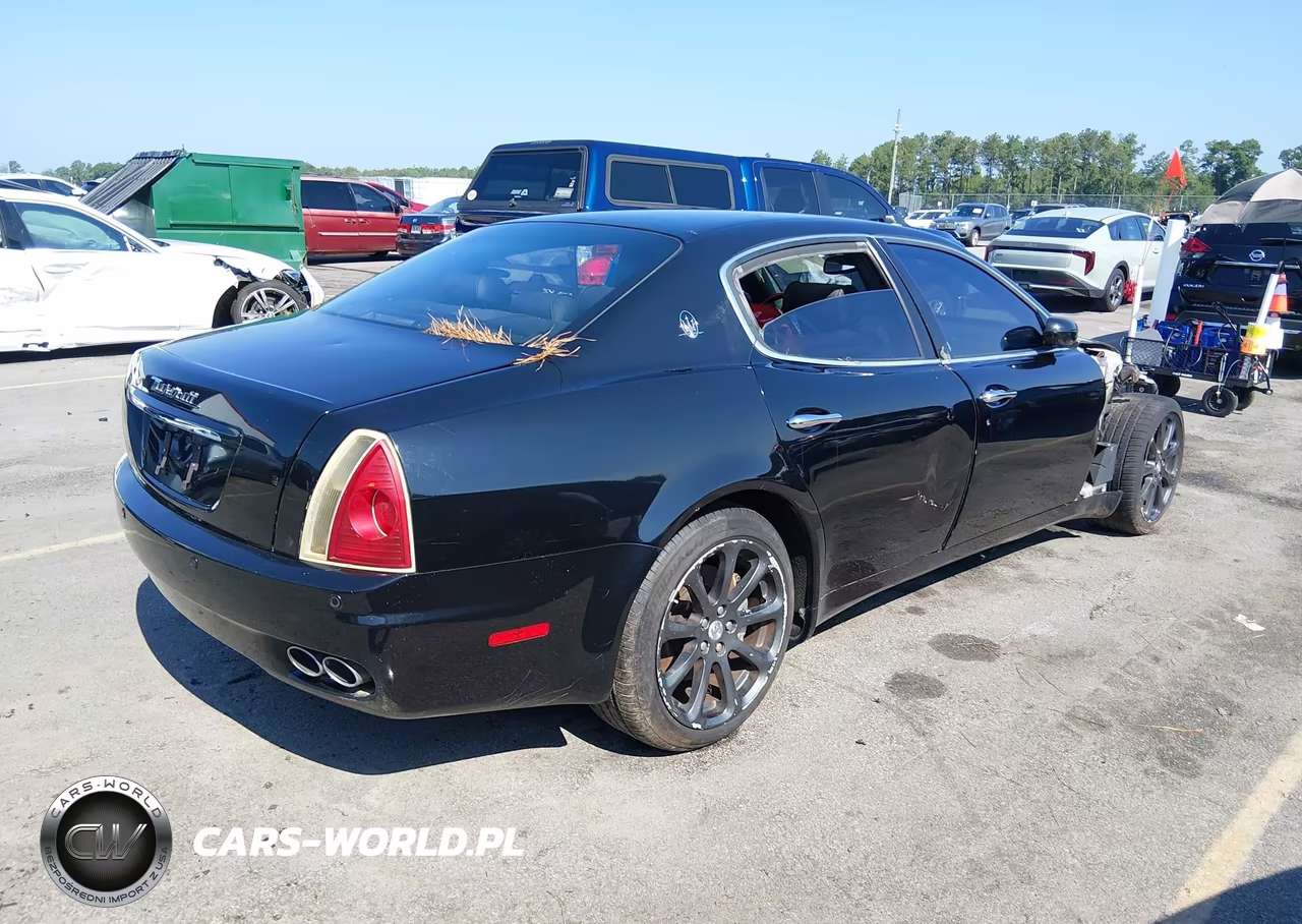 2008 Maserati Quattroporte Base Automatic-Executive Gt Automatic-Sport Gt S Automatic VIN:ZAMFE39A380038354 - 4