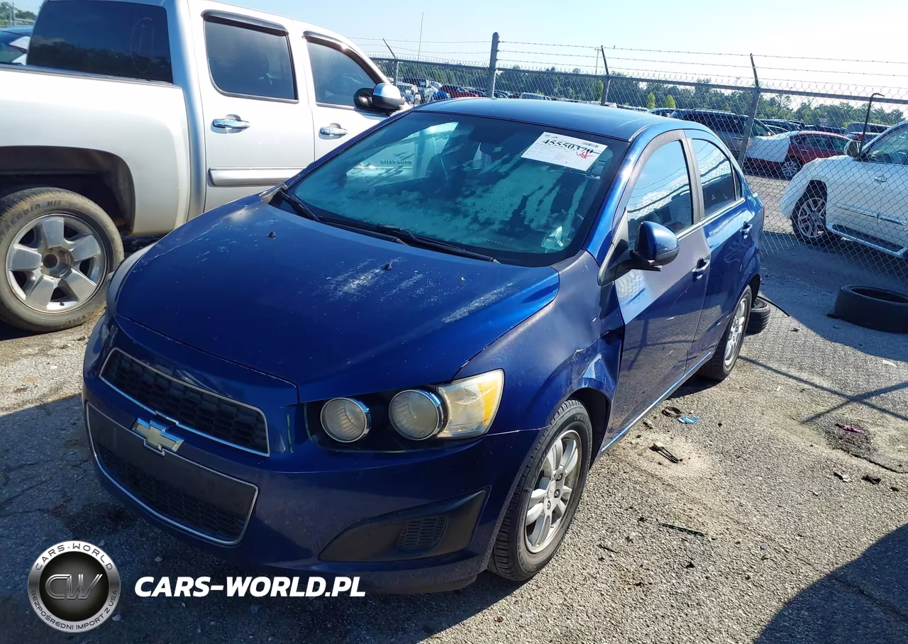 2012 Chevrolet Sonic 2Lt VIN:1G1JC5SH4C4192198 - 2