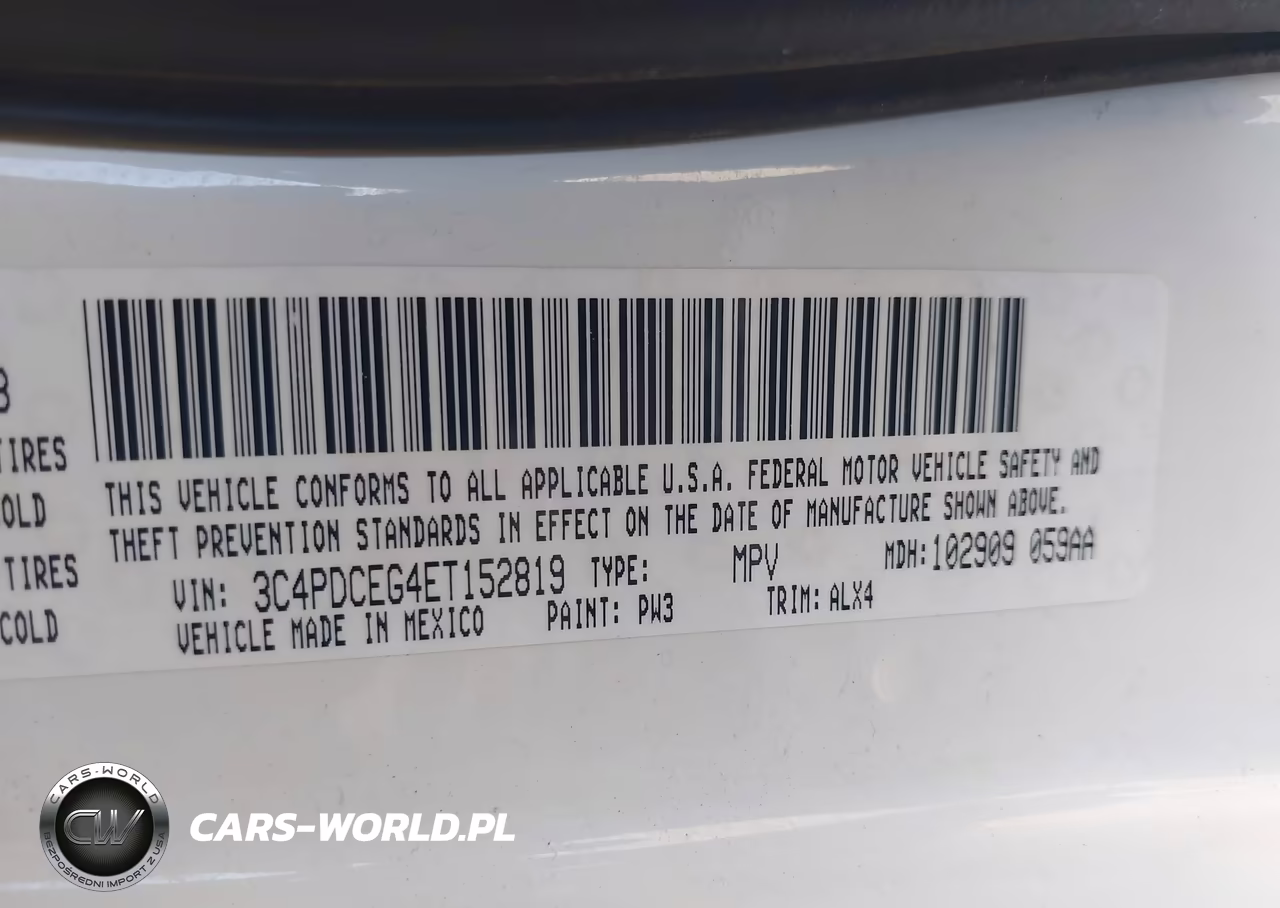 2014 Dodge Journey R-T VIN:3C4PDCEG4ET152819 - 9