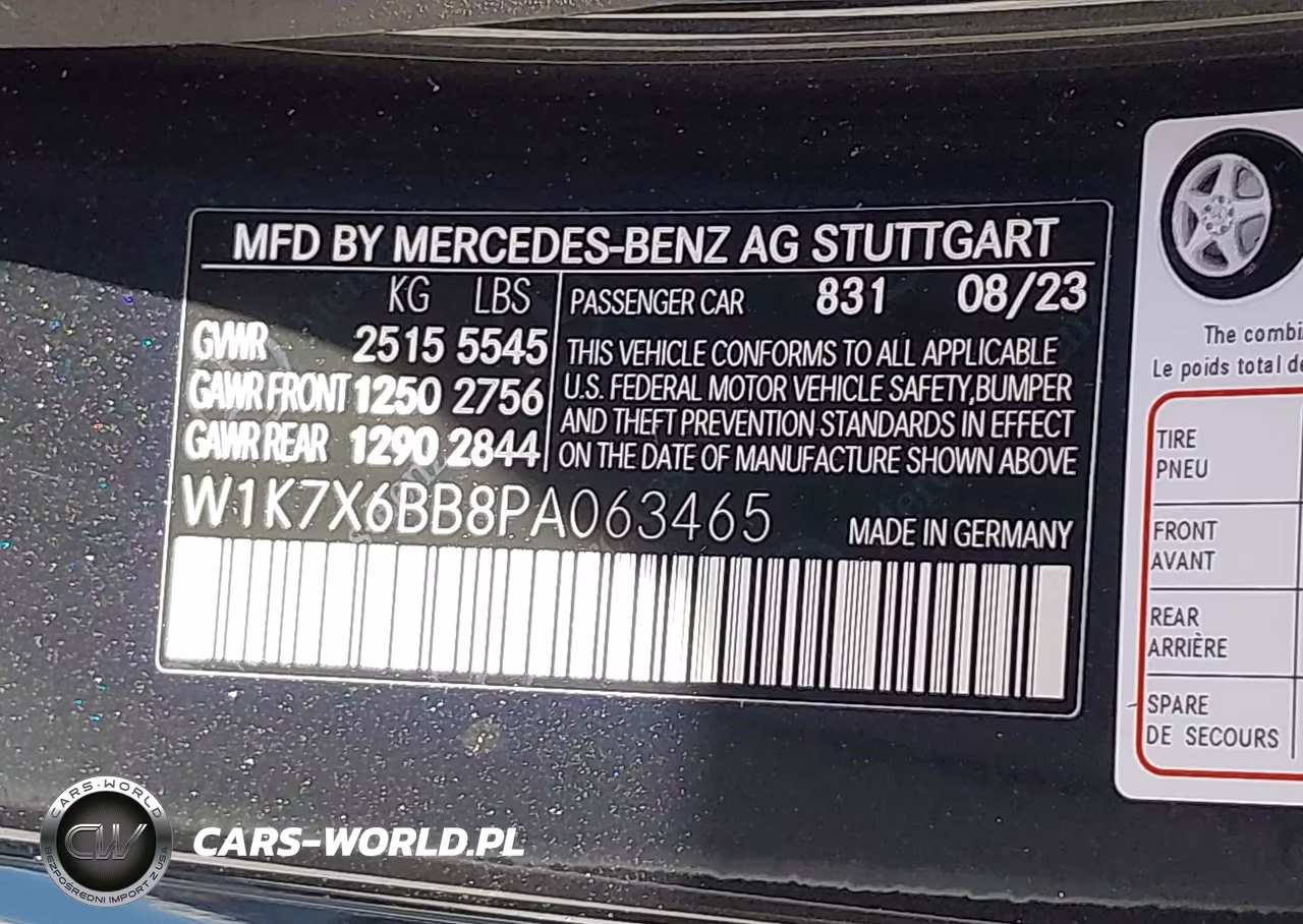 2023 Mercedes-Benz Amg Gt 53 4-Door Coupe VIN:W1K7X6BB8PA063465 - 9