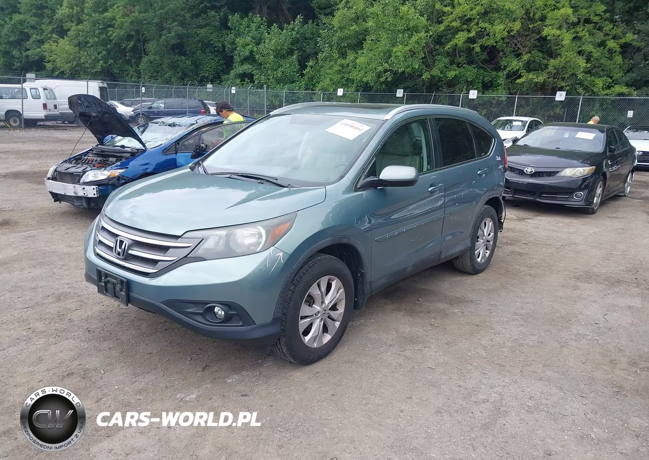 2012 Honda Cr-V Ex-L VIN:2HKRM4H71CH621193 - 2