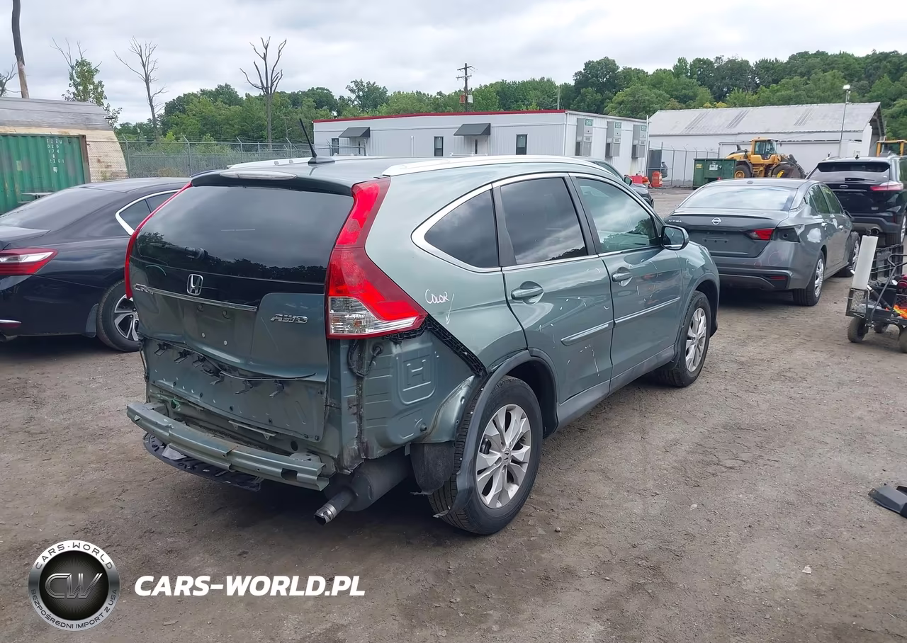 2012 Honda Cr-V Ex-L VIN:2HKRM4H71CH621193 - 4