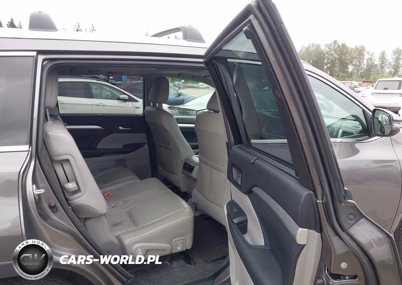 2015 Toyota Highlander Xle V6 VIN:5TDJKRFH5FS211734 - 8