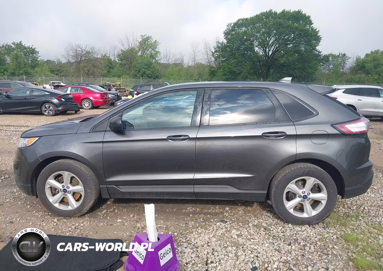 2017 Ford Edge Se VIN:2FMPK4G96HBC60297 - 14