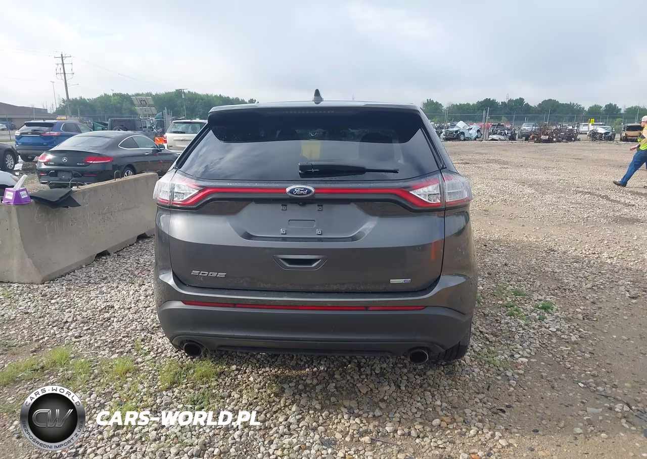 2017 Ford Edge Se VIN:2FMPK4G96HBC60297 - 16