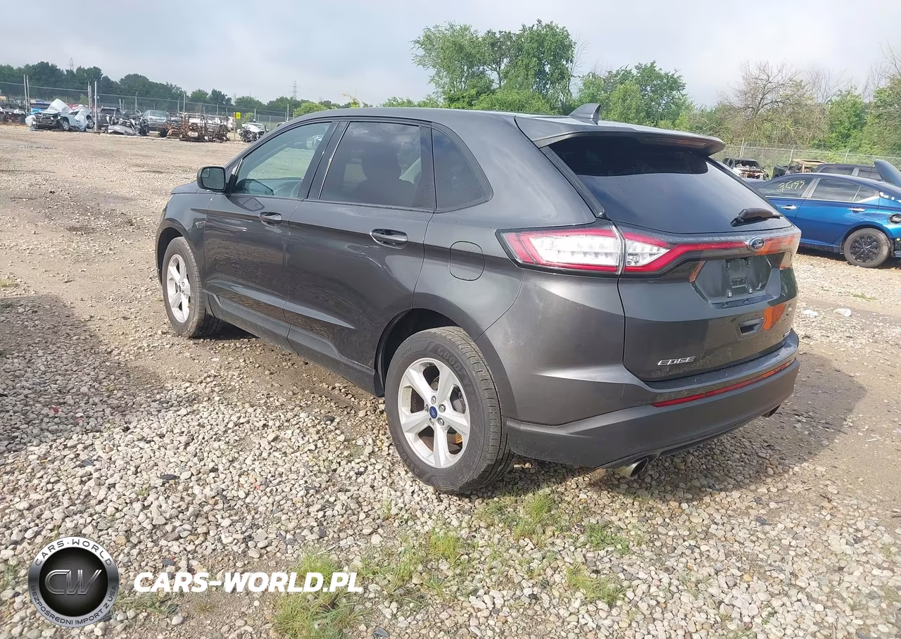 2017 Ford Edge Se VIN:2FMPK4G96HBC60297 - 3