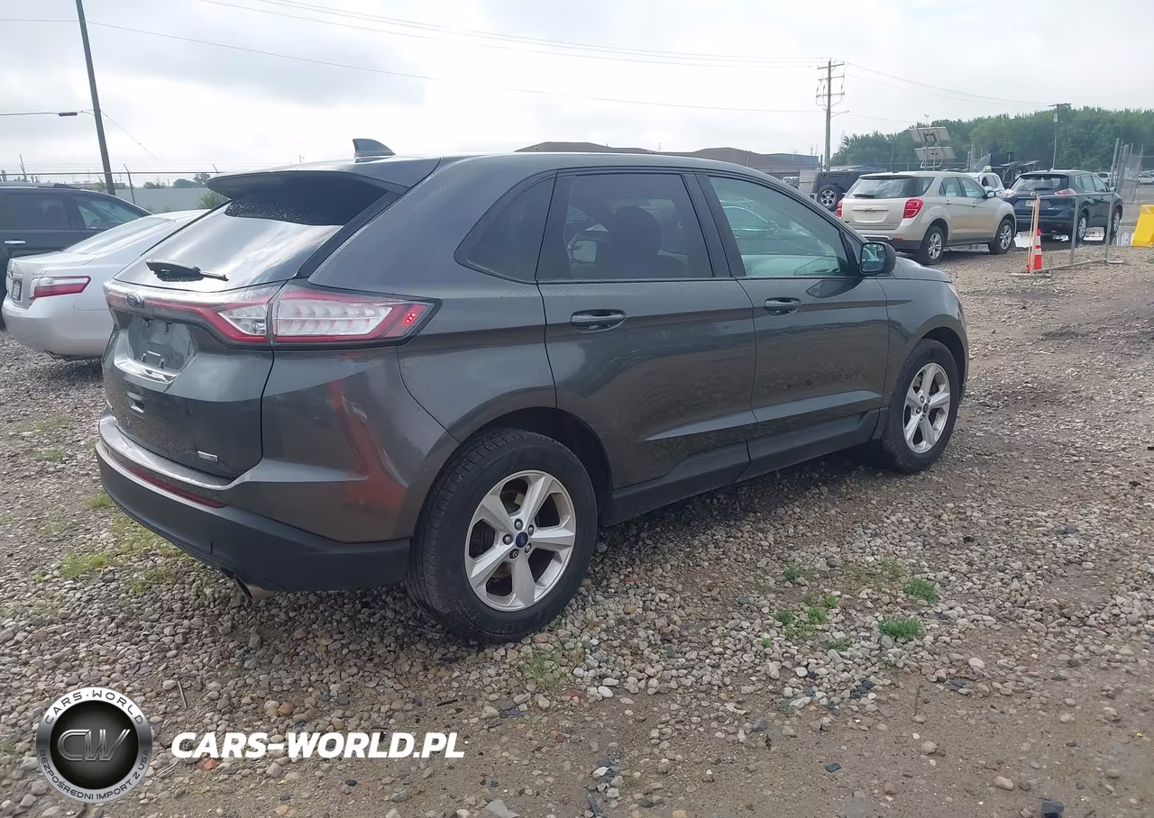 2017 Ford Edge Se VIN:2FMPK4G96HBC60297 - 4