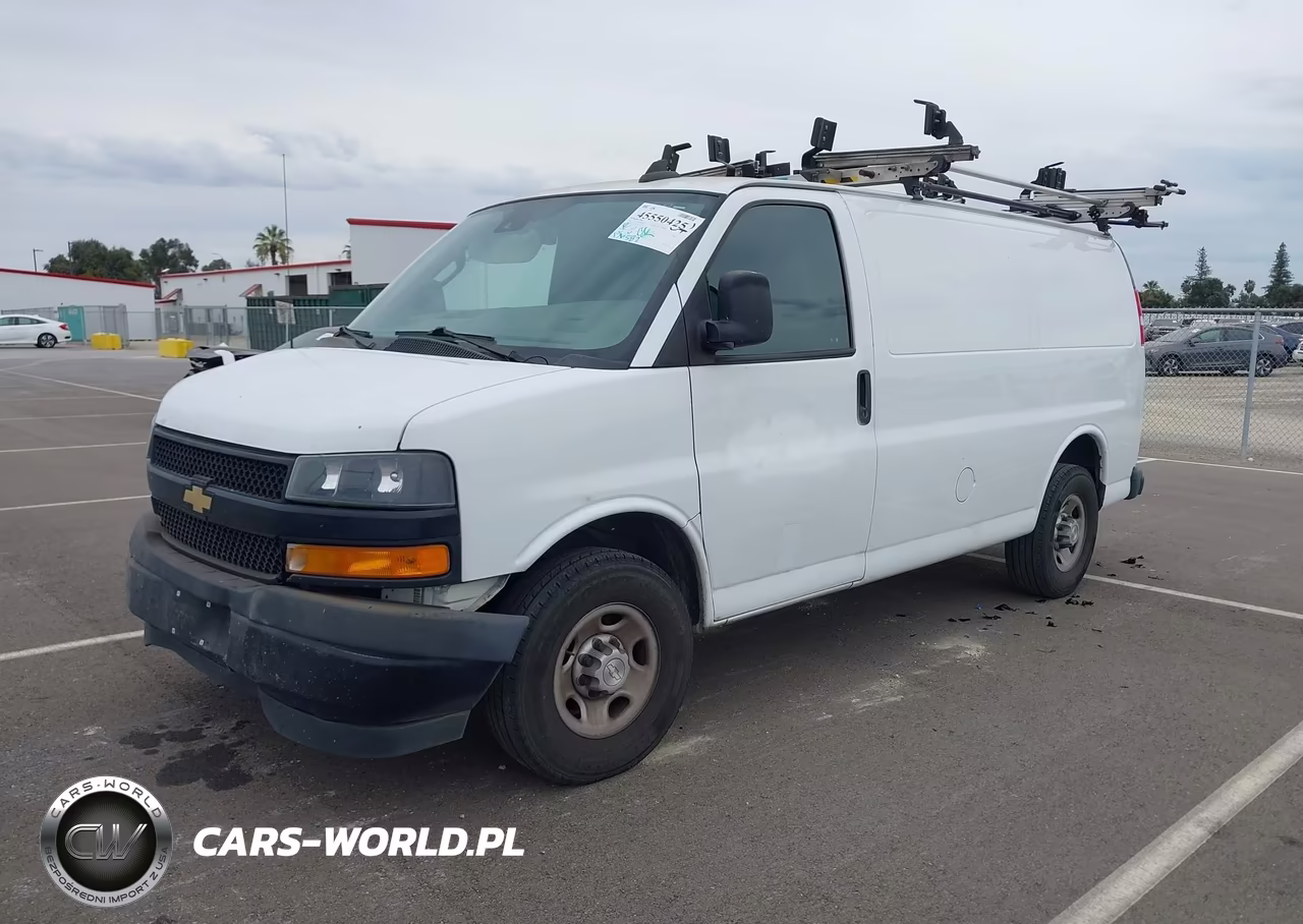 2022 Chevrolet Express Cargo Rwd 2500 Regular Wheelbase Wt VIN:1GCWGAFP9N1138802 - 2