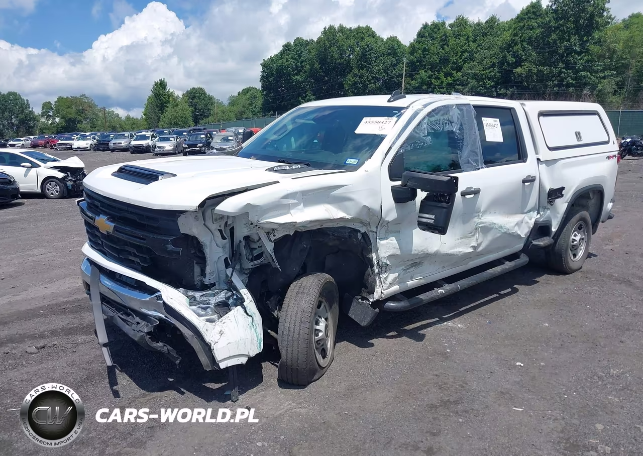 2024 Chevrolet Silverado 2500Hd 4Wd Standard Bed Work Truck VIN:1GC4YLE72RF137193 - 2